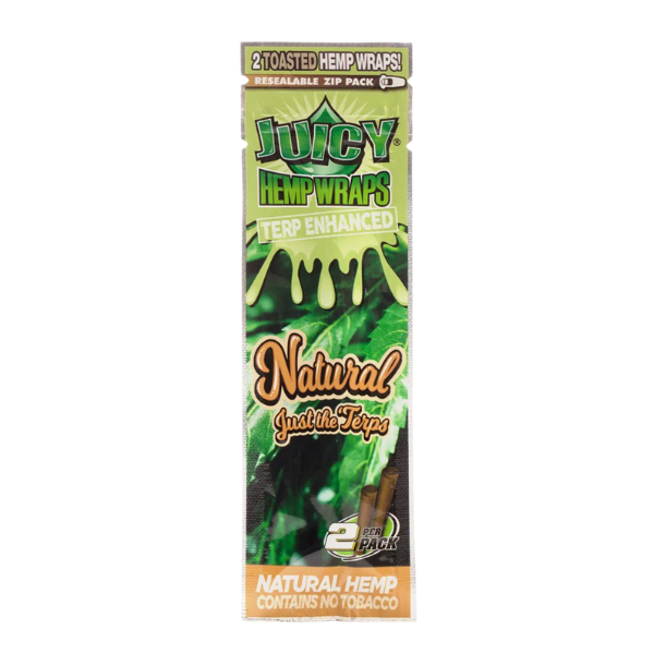 Juicy Jay Hemp Wraps / 2pk / Original (Natural)